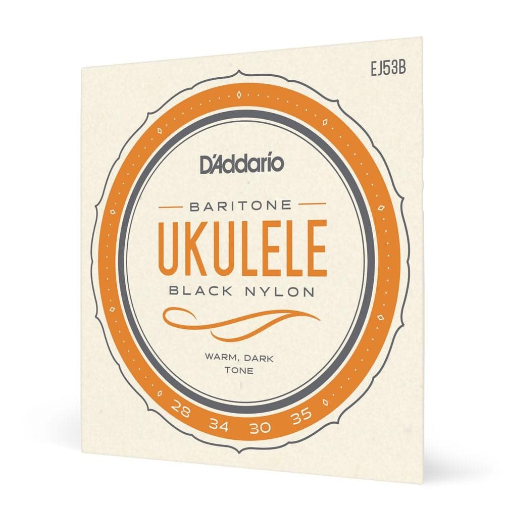 Encordoamento Ukulele Barítono D'Addario Pro-Arté Black EJ53B