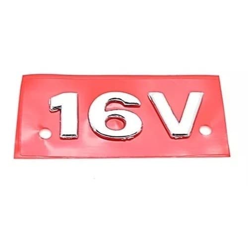 Emblema Letreiro 16v Lateral Pequeno Do Gol G3
