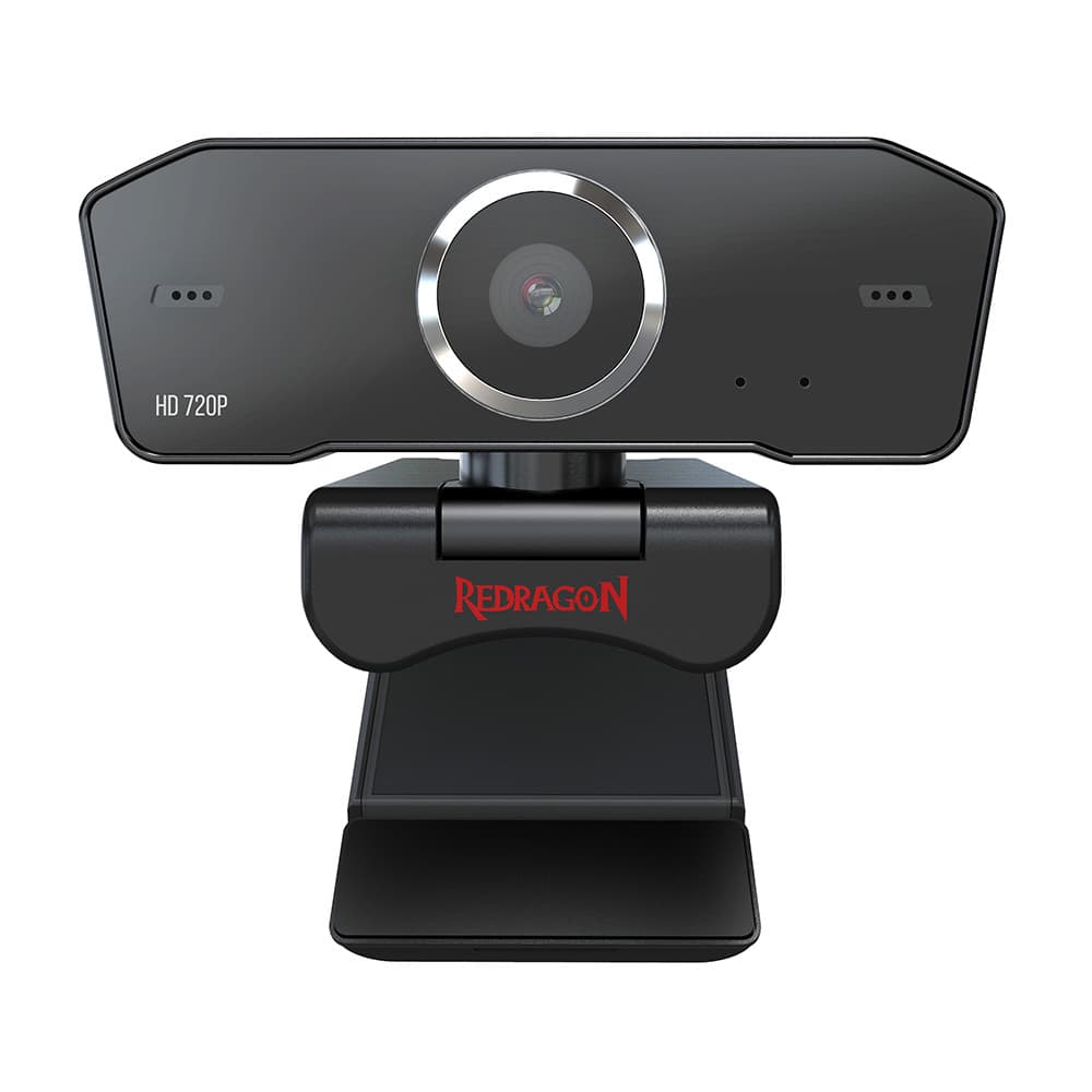 WEB CAM USB HD 720 STREAMING FOBOS 2 GW600-1 COM MICROFONE PRETO REDRAGON