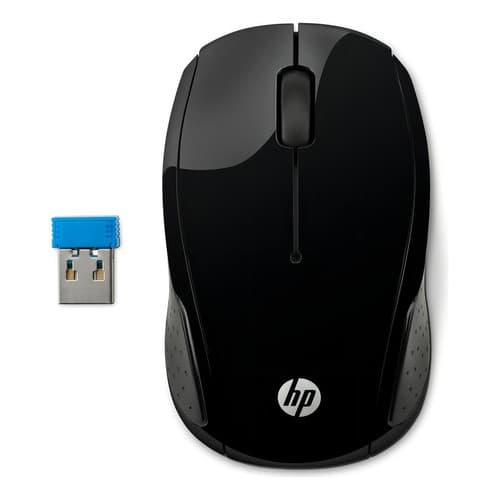 Mouse Sem Fio USB Hp 200 Preto