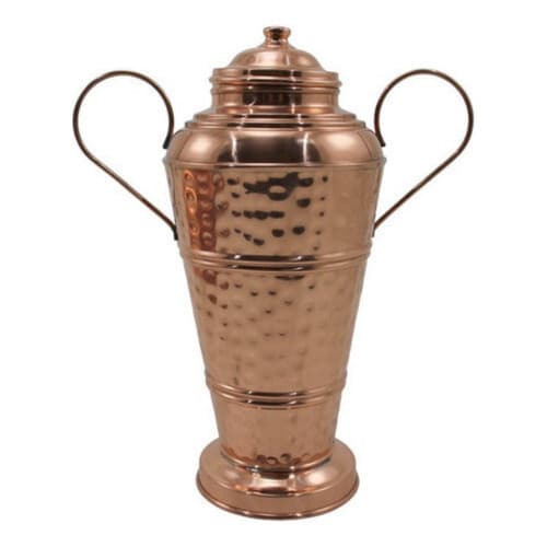 Quartinha Cobre Com Alça 25,5 Cm Artesanato Frete Gratis