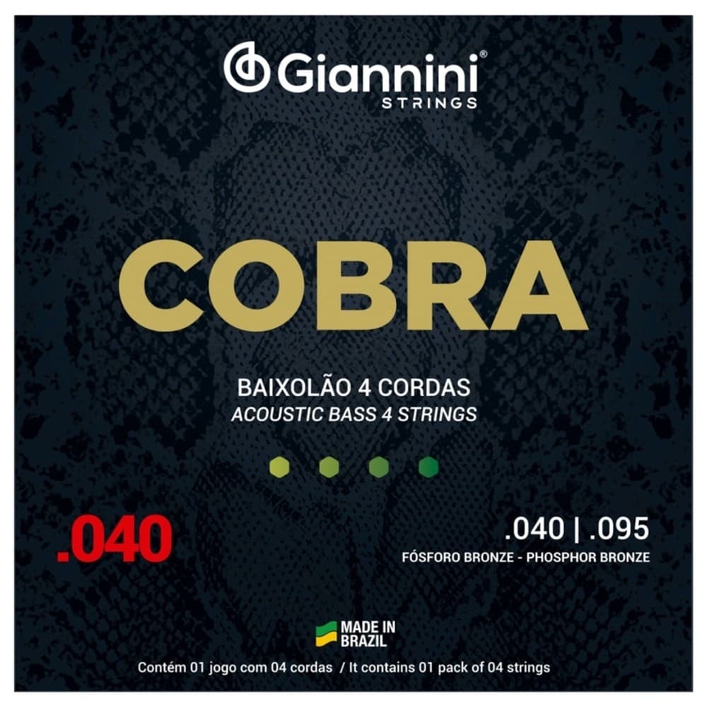 ENCORDOAMENTO GIANNINI GEEBALF BAIXOLÃO BRONZE 040