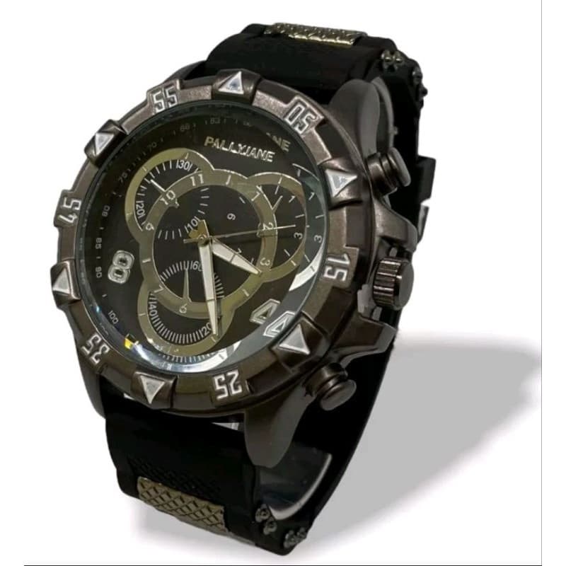 relógio masculino a prova dágua de luxo mada pulseira de silicone acompanha caixa
