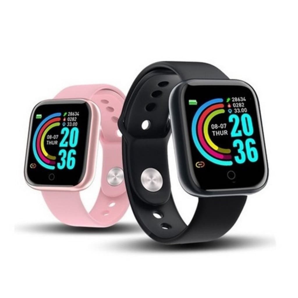 Relógio Smartwatch D20 Pro Bluetooth Coloca Foto na Tela Monitor Cardíaco Pressão Esportivo Android iPhone