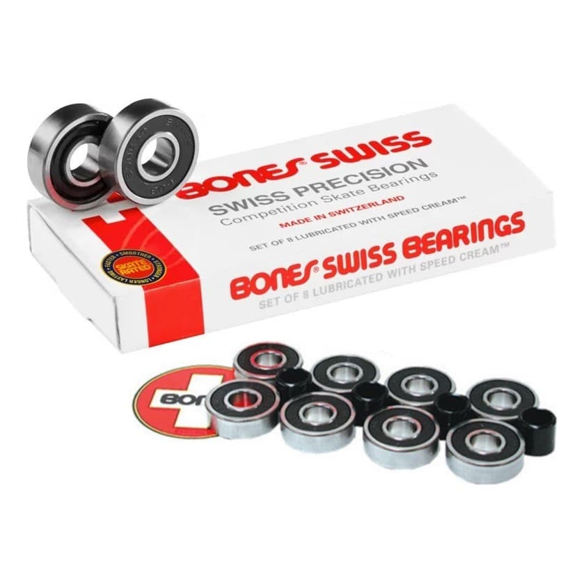 Rolamento para skate e patins  Bones Swiss Labyrinth L2 Blindagem Dupla Original