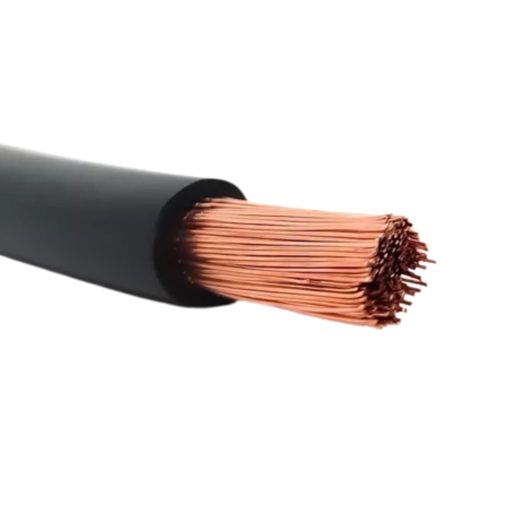 Cabo Fio Alimentação Som Bateria Automotivo 16mm 9 M Preto