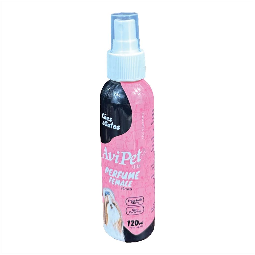 Perfume Fêmea Avipet Cães 120ml