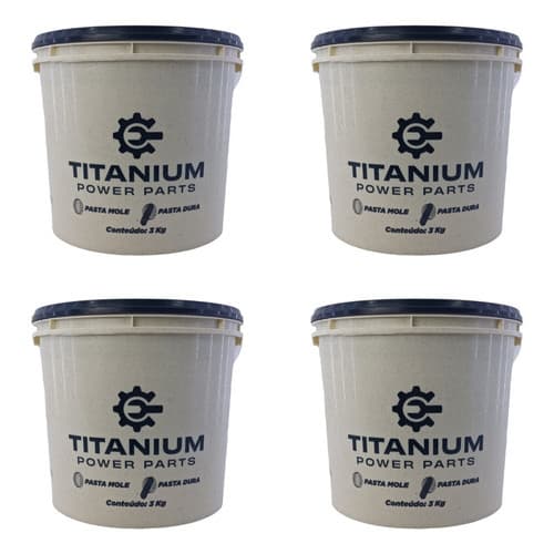 4 Un Sabao Pasta Dura Montagem Pneus Oficina Borracharia 3kg