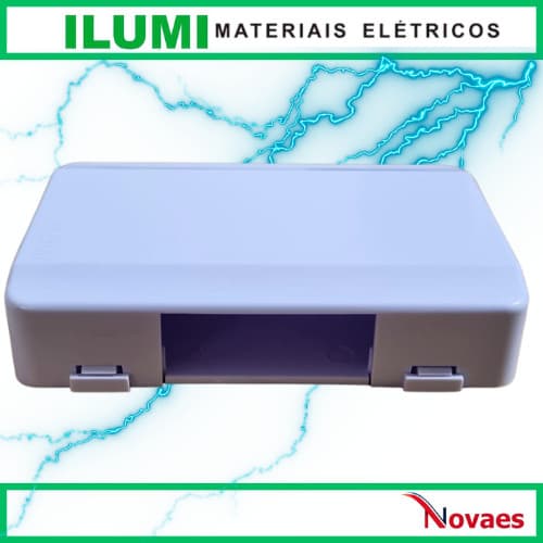 Caixas Quadro Distribuição Sobrepor 1 Disjuntorer 25A Ilumi