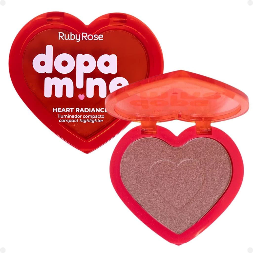 Iluminador Ruby Rose Dopamine Heart Radiance Eternal Aurora Hb-f1603-3