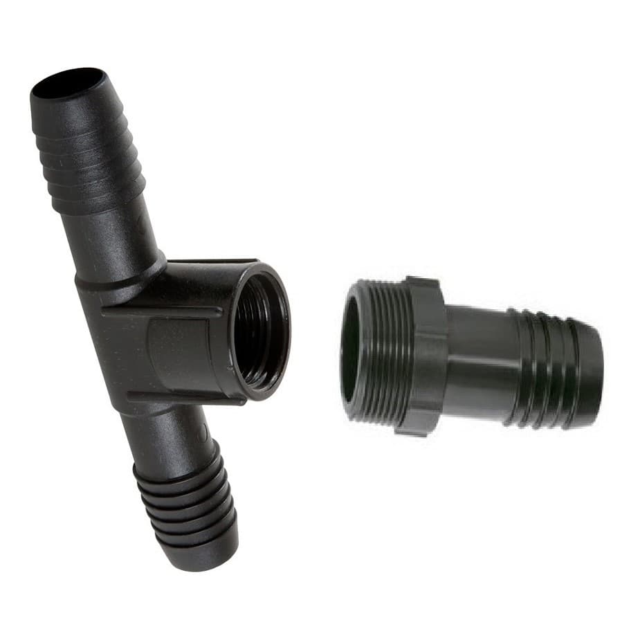 12 Peças Tee Pead + Espigão 1.1/2 X 1 Pol  Pead