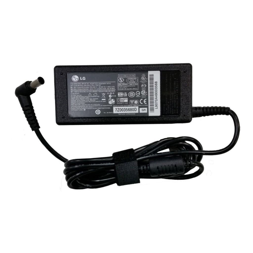 Fonte Para Monitor Tv LG M1950a M2250d M2280a M2350d M2380a 19V 3.42A 6.0*4.4MM