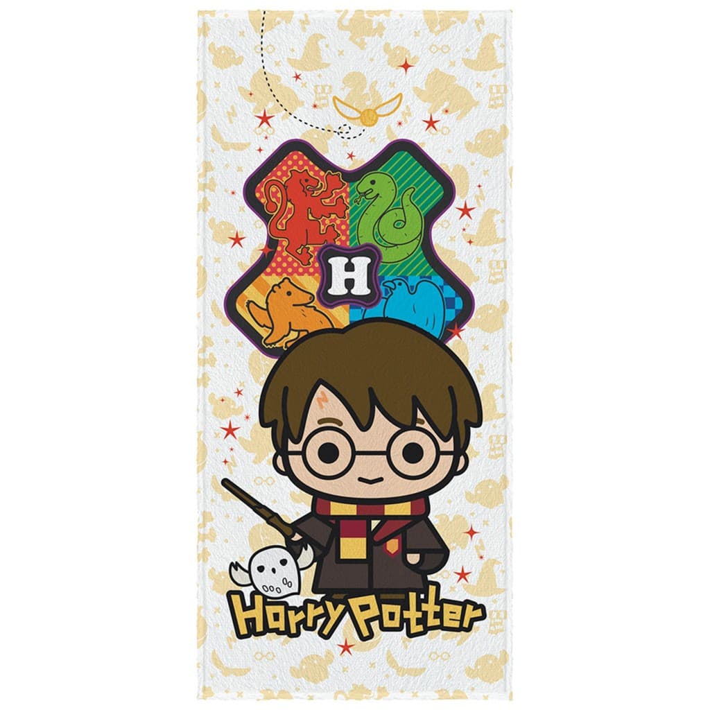 Toalha Felpuda Harry Potter 60 cm X 1,20 m