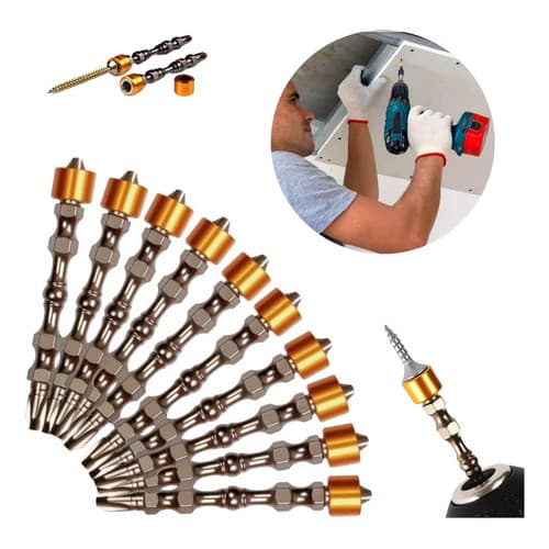 Ponteiras Bits Magnético Philips Parafusadeira Ph2 10 Peças