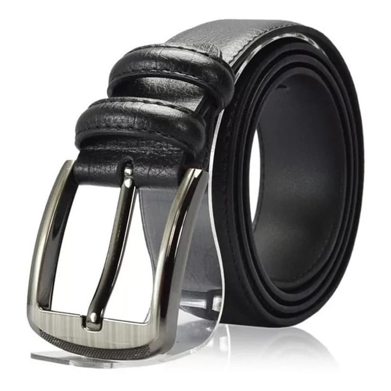 2 Cintos Largo Masculino Em Couro Com Garantia Promoção