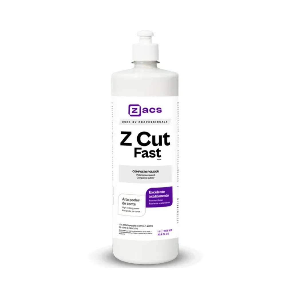 Polidor de Corte Base D'agua Zacs Z Cut Fast 1 Litro