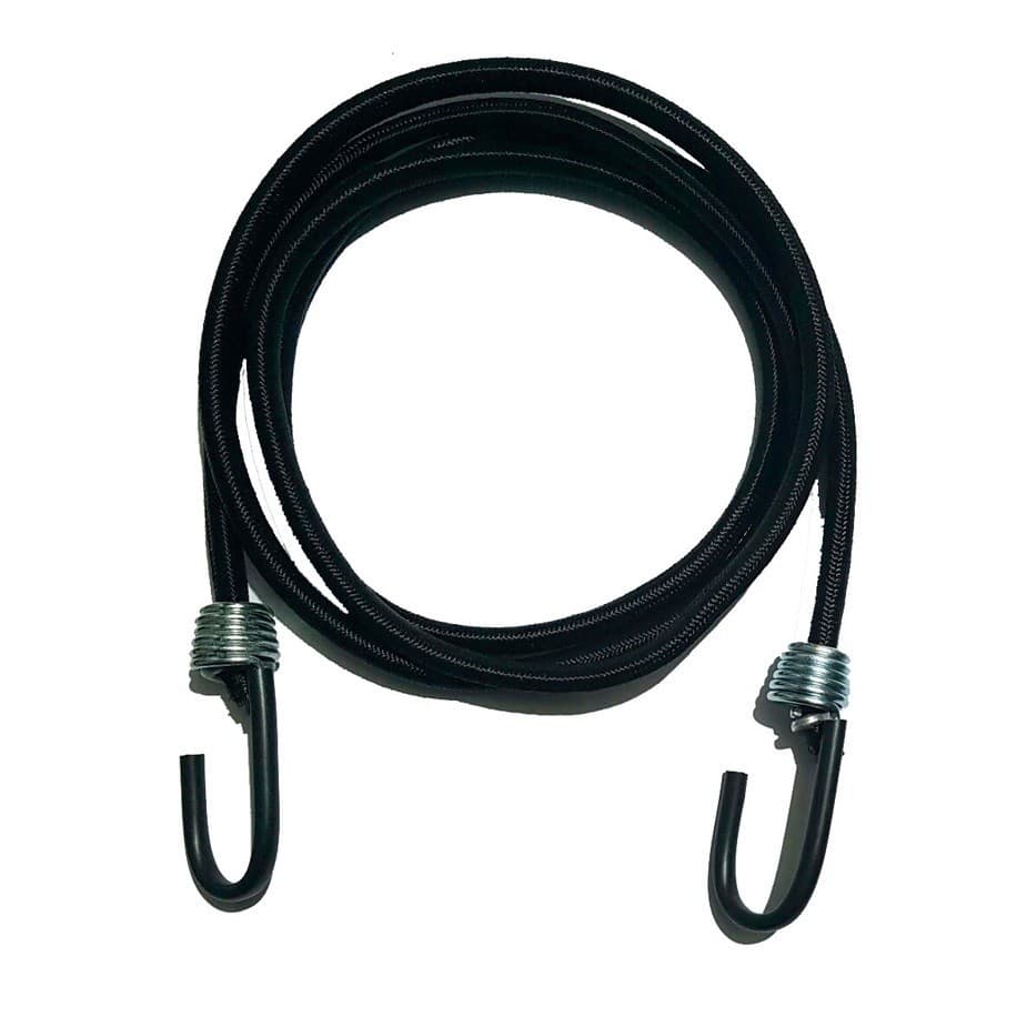 Kit 10 Elástico Extensor 1,20m Corda Bagageiro Moto GF Preto