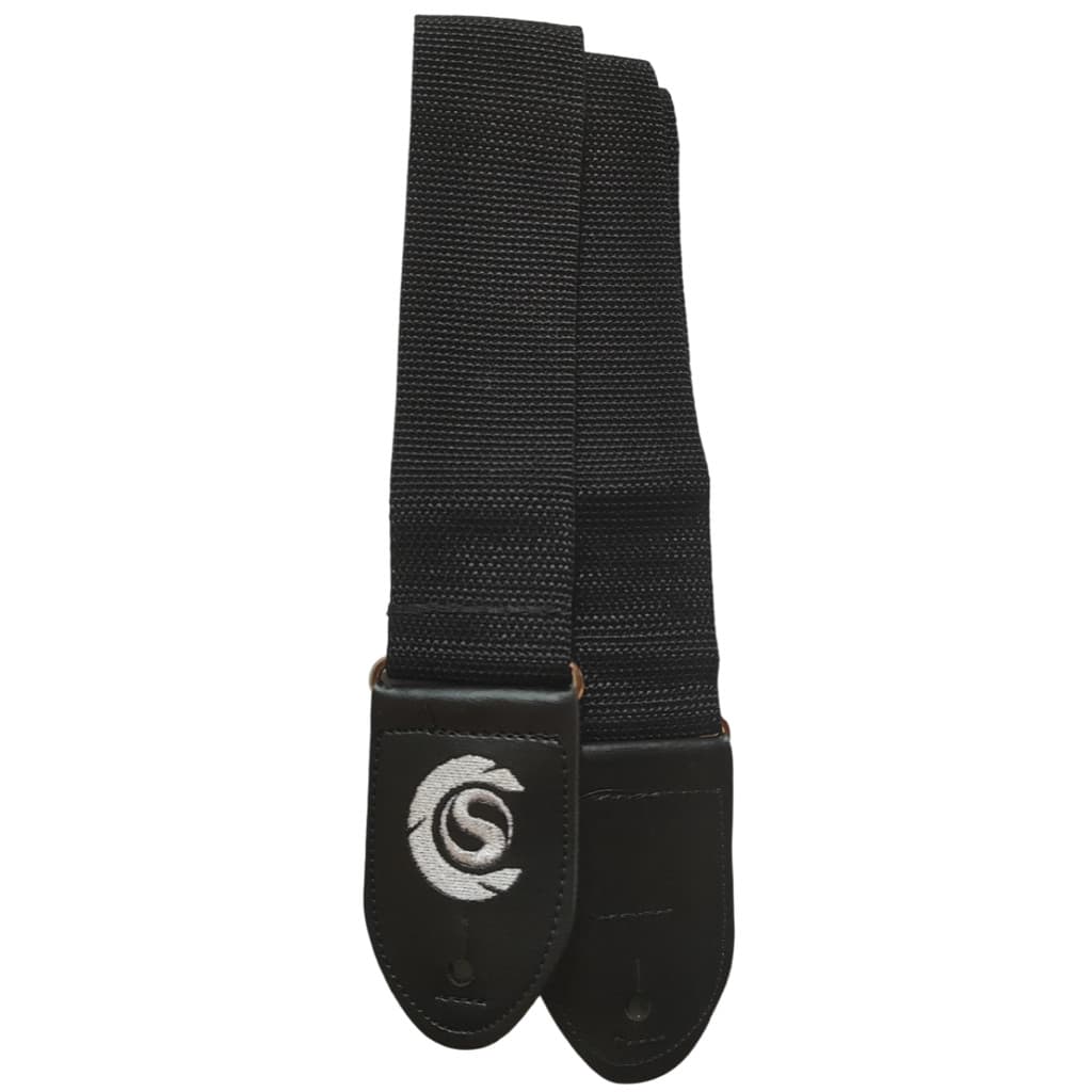 Correia Preta Nylon 5cm Violão Guitarra Baixo Custom Sound CSS5BK Novo