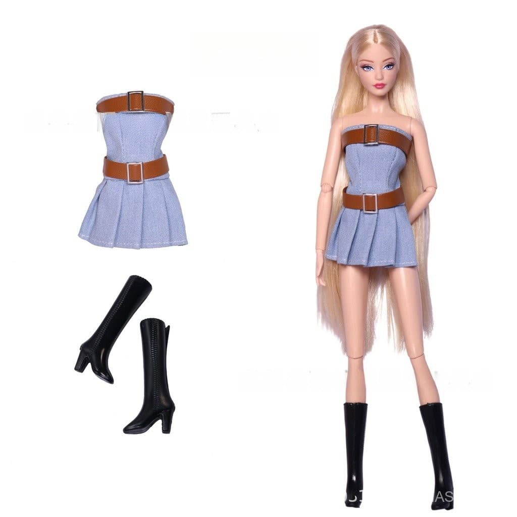 Roupas de boneca 30cm, brinquedos para meninas, jogos de vestir, presentes de férias