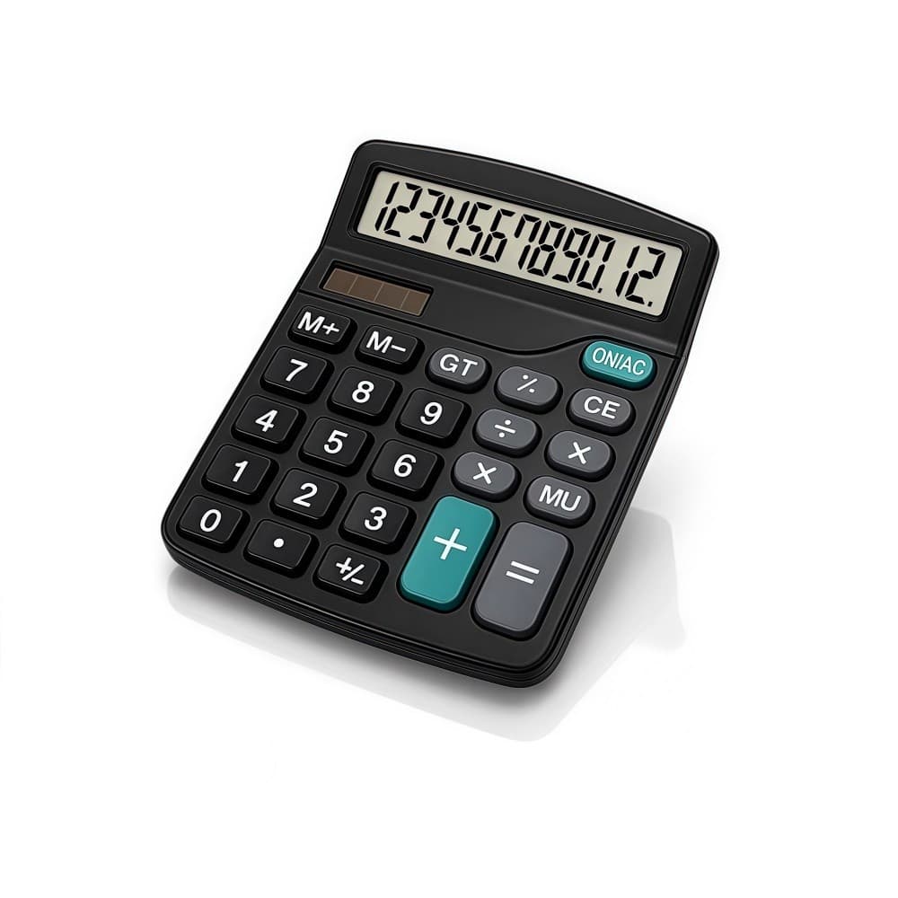 Calculadora Científica Solar Desktop Calculadoras Financeiras De Escritório De Grande Display Fofa