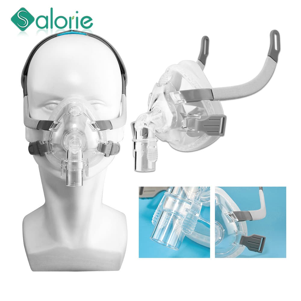 SALORIE Máscara Nasal De CPAP Auto Tamanho M Para Máquina Automática Apnéia Do Sono Anti Ronco