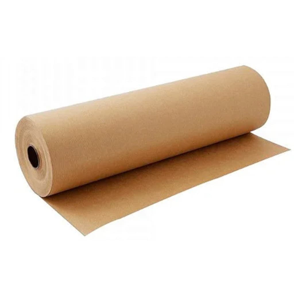 Papel Kraft Monolucido 80 Gramatura Rolo de Bobina Com 60 Cm x 100 Metros P/embalagem Envelopamento