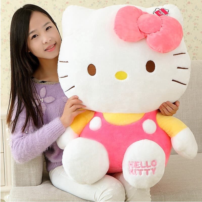 35 Cm Boneca Hello Kitty De Pelúcia Brinquedos Adorável Bonecas , Dia Das Meninas