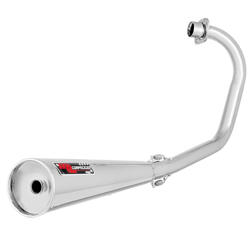 Escapamento Super Adventure Ml Competition Curto Moto Honda Titan 125 / Fan 2009 a 2014 Esportivo