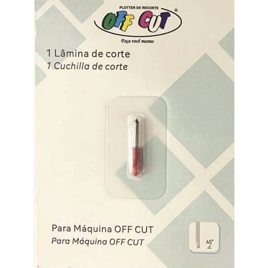 Lâmina de Corte Off Cut 1 Unidade Reposição para Plotter de Recorte Precisão Artesanato