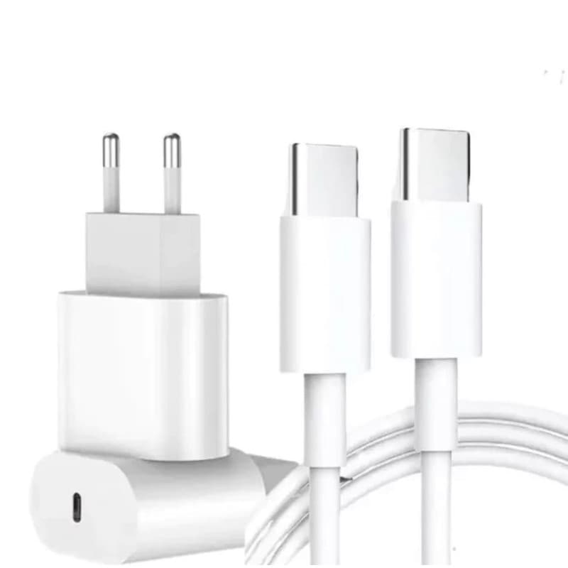 {ORIGINAL} Carregador Tipo C Android e iPhone 15 e 16 Turbo COMPLETO