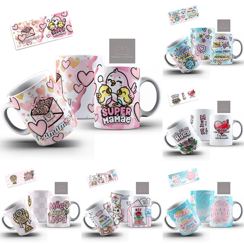 caneca personalizada mãe copo personalizado canecas dia das mães xícara presente café volume10