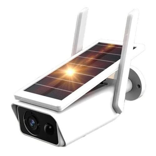 Câmera de Segurança Wi-fi Energia Solar Full HD Prova D'água