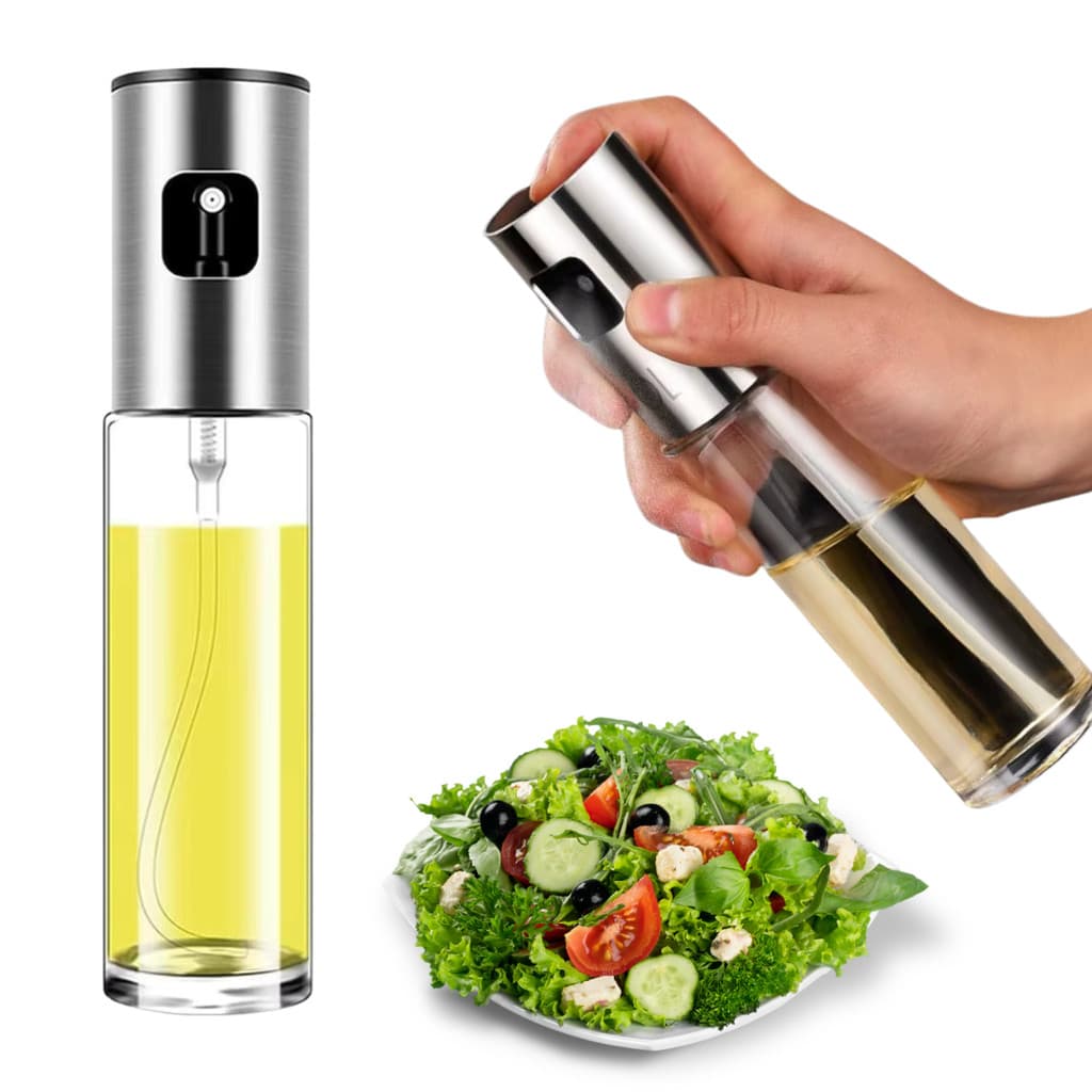 Spray Pulverizador Borrifador Azeite Vinagre Em Vidro Óleo Shoyo Líquidos 100ML