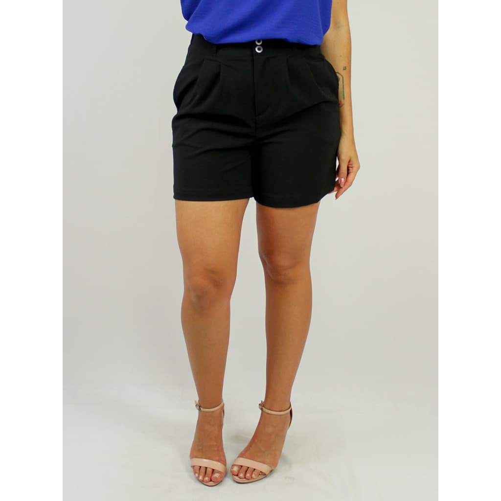 Short Feminino Kenzo com Pence Estilo Bermuda Vers谩til Sem Transpar锚ncia Ver茫o