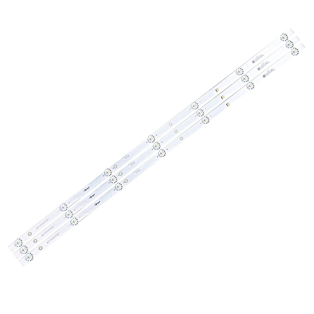 Kit 3 Barras de LED Compatível com TV PTV43G50 PT43G50SN