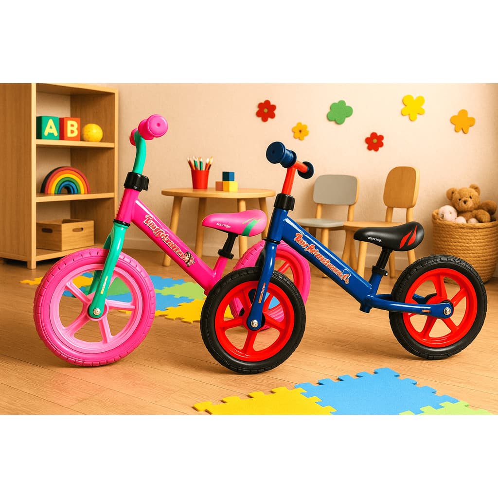 Bicicleta Infantil Aro 12 Bike Balance Bicicleta De Equilibrio bebês Bike Turma da Aventura Aro 12 Sem Pedal