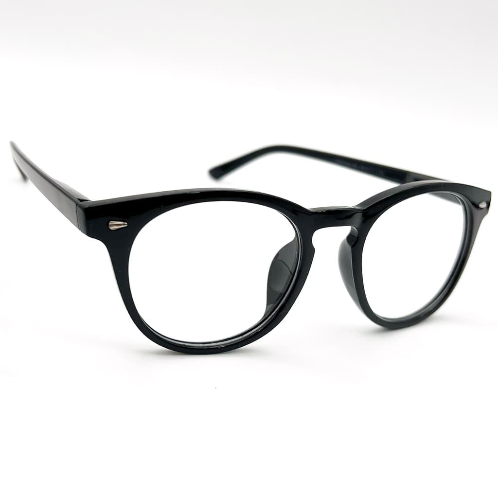 Armação Óculos Sem Grau Redondo Tr90 Geek Clássico TR90 Resistente Feminino Masculino