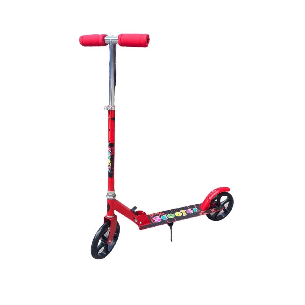 Patinete Infantil E Juvenil Crianças Dobrável 100kg VERMELHO