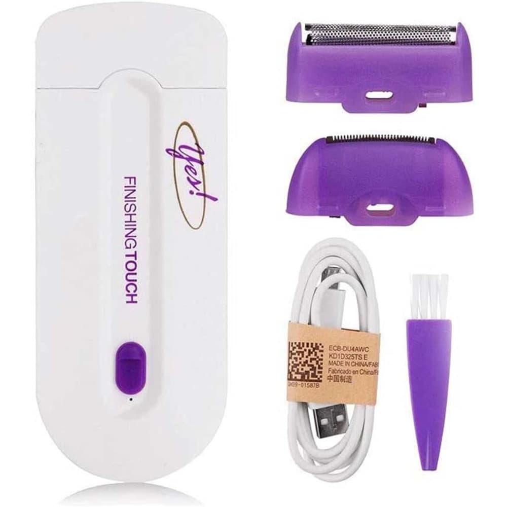 Depilador Elétrico Removedor de Pêlos intimos,  Removedor Pelos Axila, Viriilha,  Laser led