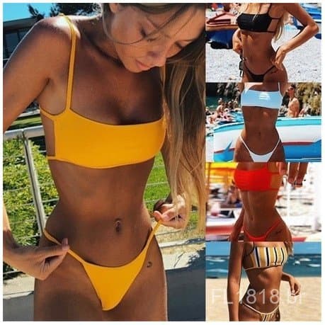 Biquínis Femininos de Verão em Duas Peças