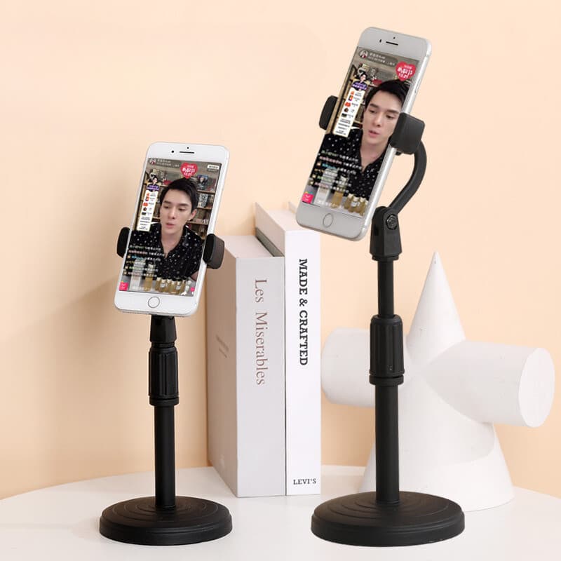 Suporte De Celular Tripé Para Mesa Ideal Para Gravação de Vídeos Ajustável 360°