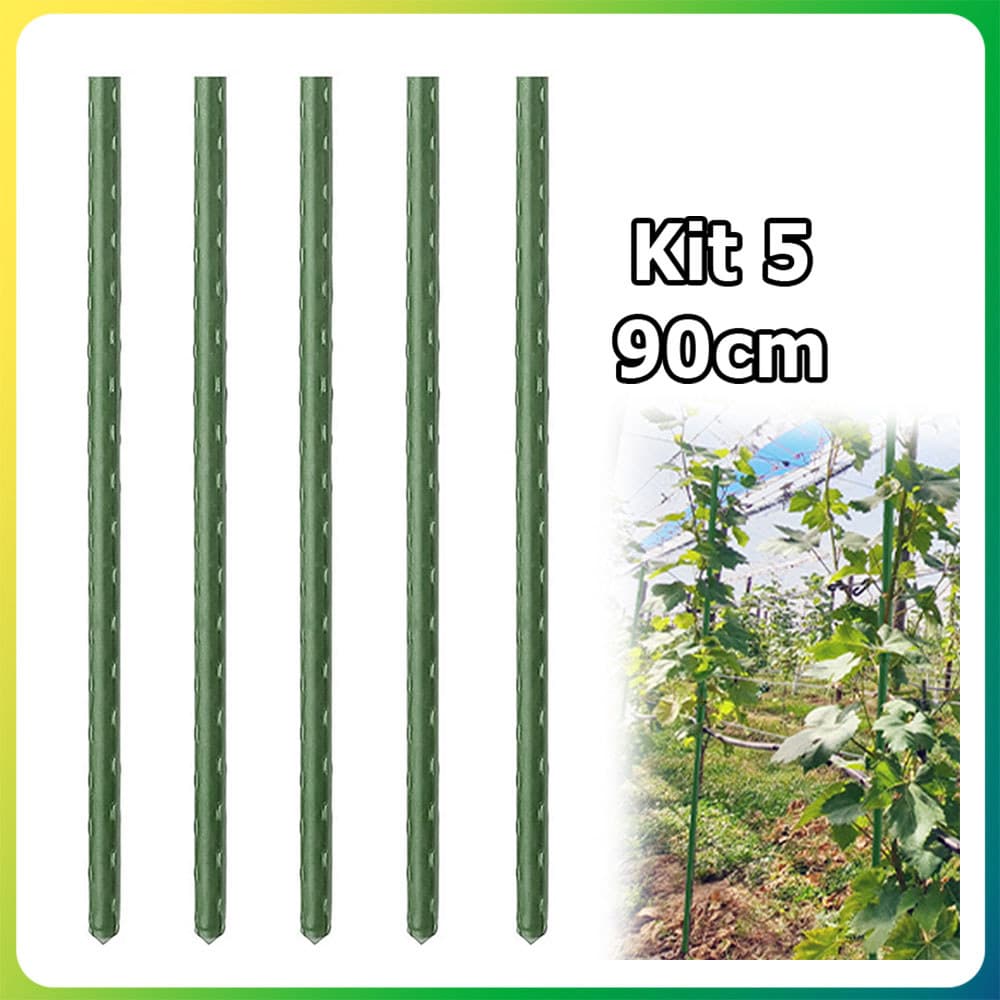 Kit 5 90cm Estacas para plantas de jardim estacas para vasos estacas duráveis adequadas para plantas trepadeiras