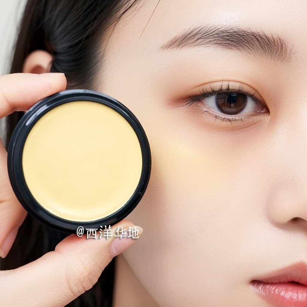 Olheiras marrons transformam cor corretivo amarelo ~ paleta de corretivo monocromático tom de pele correto iluminar hidr