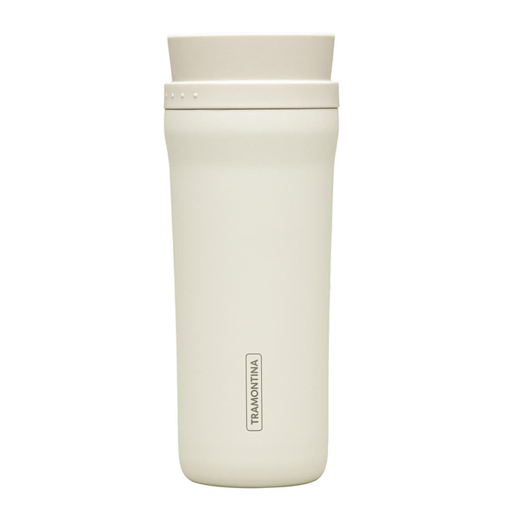 Copo Térmico Aço Inox Tramontina Com Tampa Bocal 360º 460ml