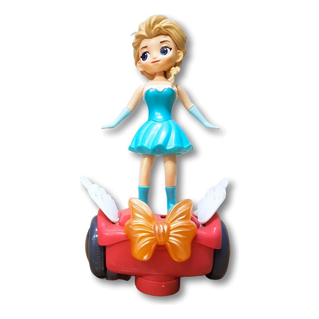 Boneca Frozen Equilibrista Com Música E Led Colorido