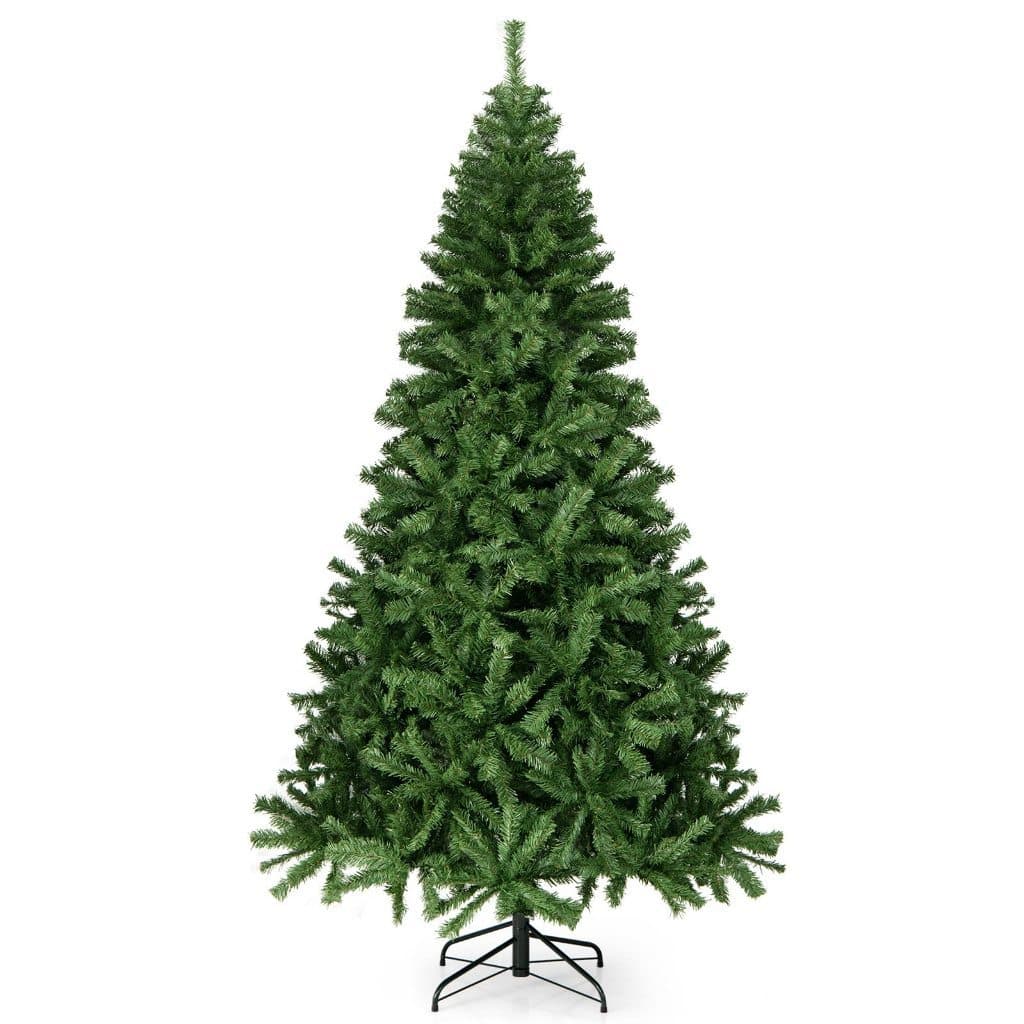 1.8m/2.4m Árvore de natal verde tradicional pinheiro cheia luxuosa canadense modelo PREMIUM