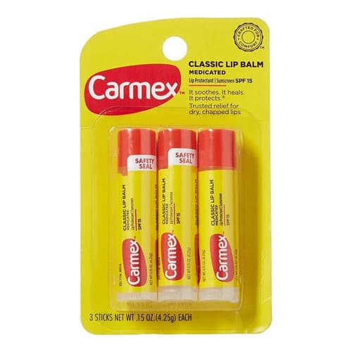 Manteiga Cacau Carmex Classic Lip Balm Spf 15 Importado Eua