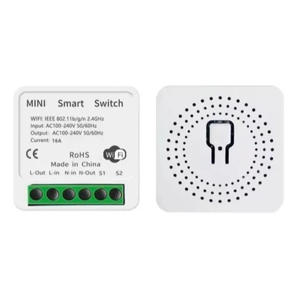 Mini Interruptor Inteligente Wifi 16a Tuya Smart Life Alexa