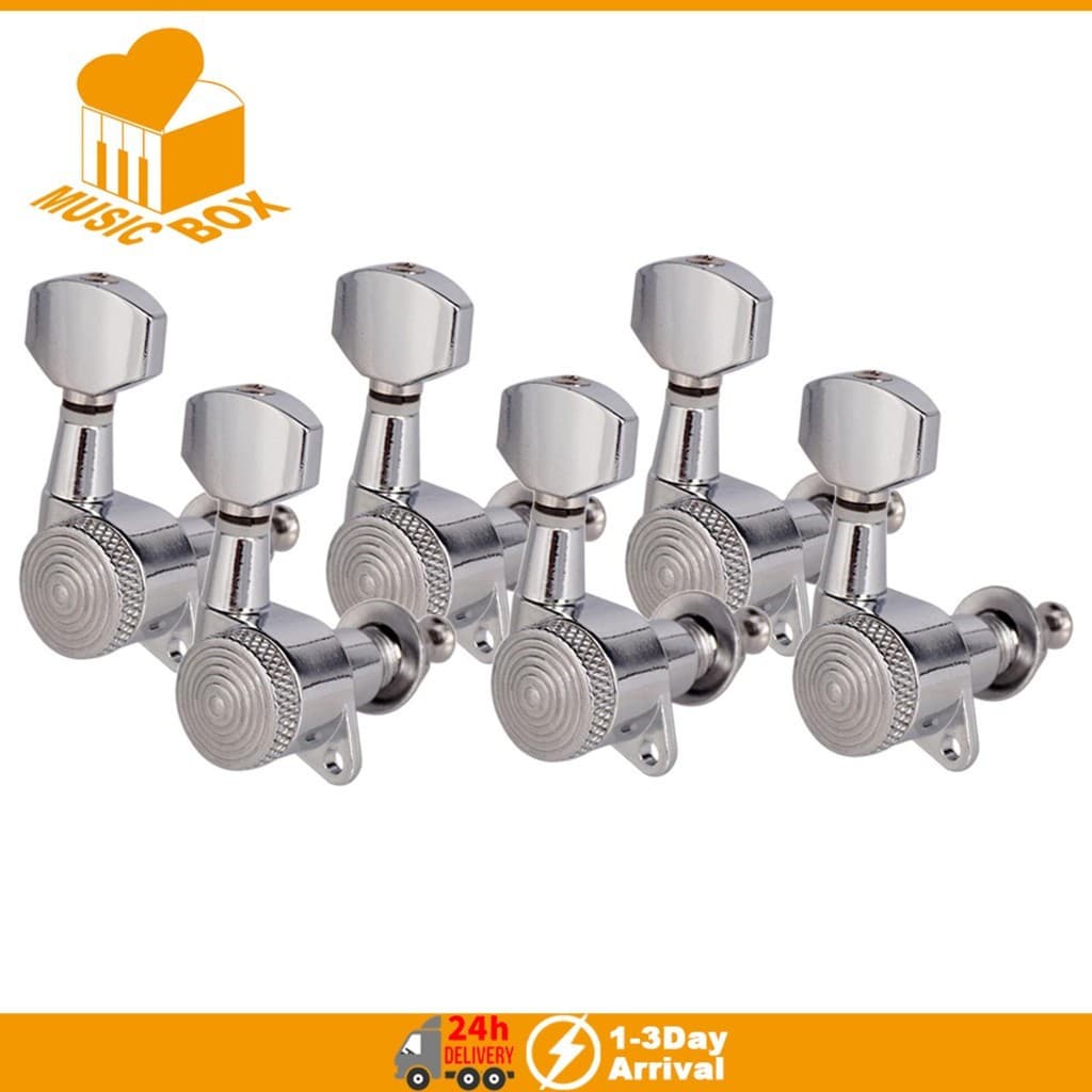 Guitar String Peg Locking Tuners tuning pegs Guitarra Para Cabeça Da Máquina Peças Acessórios