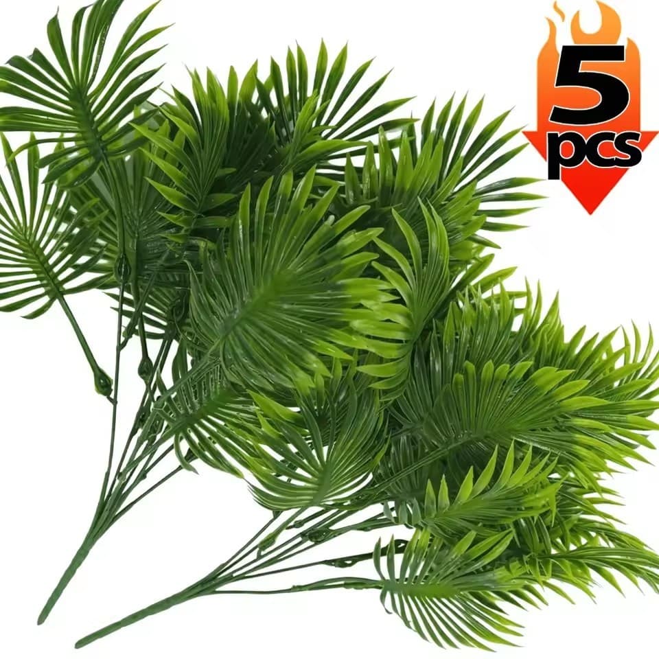 Folhas De Tartaruga Artificiais-Decoração De Festa De Casamento Na Praia-Planta Artificial Realista-De Plantas Falsas Va